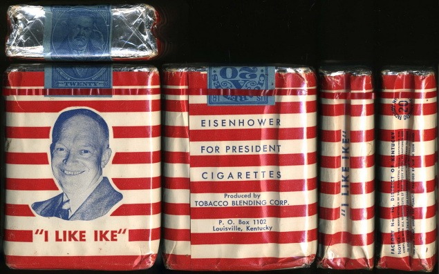 Podpora Ikea Eisenhowera za prezidenta USA, rok 1952.