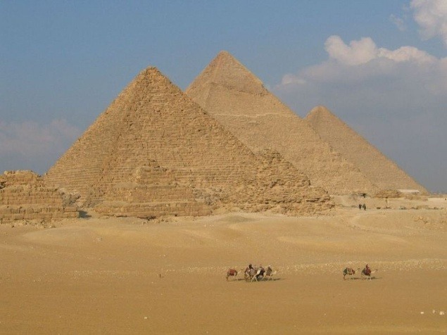 Pyramídy v Gize, Egypt