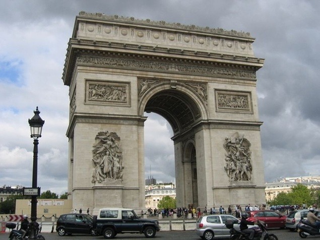 Víťazný oblúk, Paríž, Francúzsko