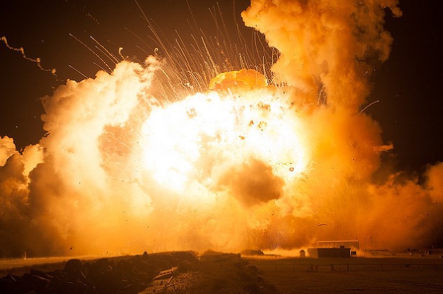 Skaza americkej rakety Antares: