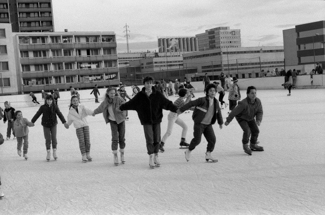 Zimné prázdniny bratislavských detí, 1987.