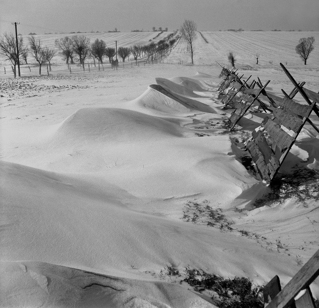 Snehové zábrany, r. 1956