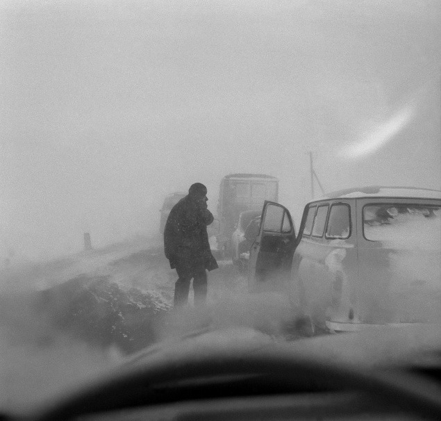 Tvrdé boje cestárov s prírodným živlom vo Východoslovenskom kraji, r. 1963