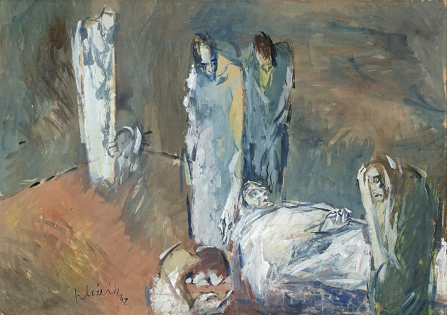 Vincent Hložník: Mŕtvy. 1942.