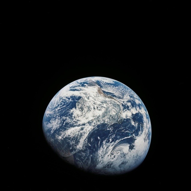 Pozoruhodný pohľad z Apollo 8, 1968