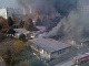 Požiar bývalej školy na