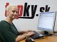 Anna Pitnerová bola online