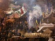 Polícia rozoberá protestné tábory Polícia rozoberá protestné tábory