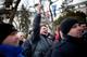 Protest dopravcov pred úradom