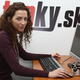 Finalistka Miss Slovensko 2010 Jana Kres�kov� bola online!