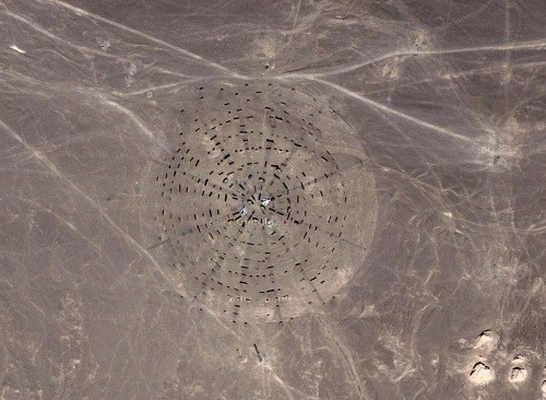 Záhadné obrazce v púšti: