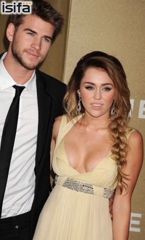 Miley Cyrus a Liam