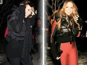 Mariah Carey predvádzala v