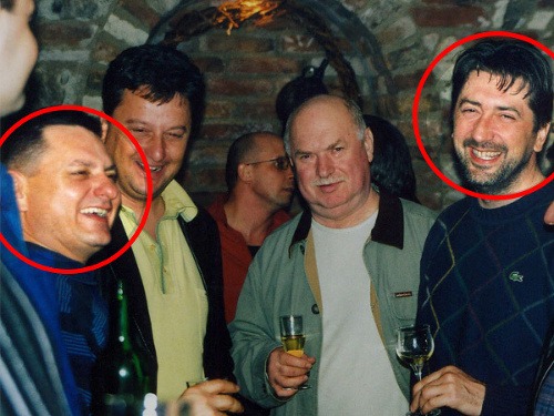 Na fotke Jozef Surovčík (vľavo) a Ľubomír Kudlička (napravo), ktorí patria k takáčovcom.