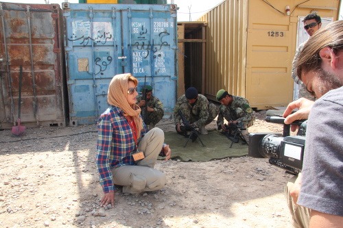 Danica Kleinová v Afganistane: