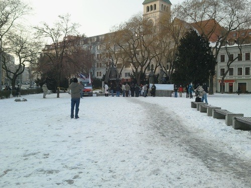 Protest Gorila v Bratislave