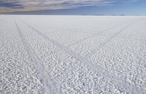 Solná pláň Salar de Uyuni, Bolívia