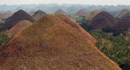 Čokoládové vrchy, ostrov Bohol