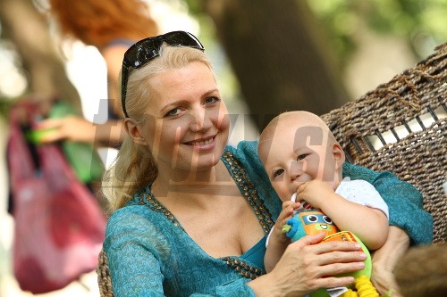 Aneta Parišková s najmladším