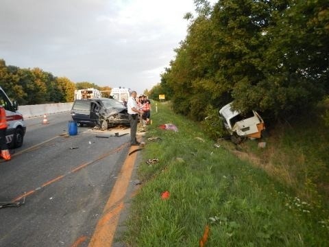 Nehoda na diaľnici D1