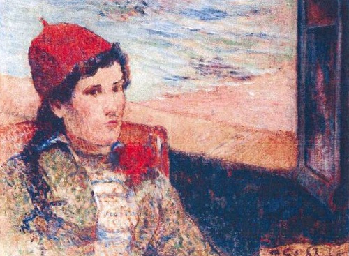 Gaugin - Žena pred otvoreným oknom