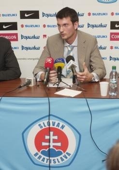 Ľudovít Černák mladší ako viceprezident futbalového klubu v roku 2007.