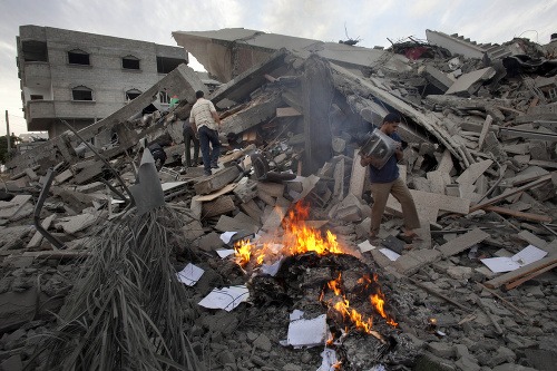 Sever Gazy je v ruinách