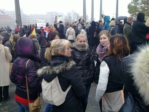Štrajk v Bratislave