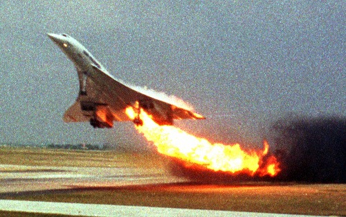 Za haváriu Concorde z