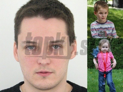 Hľadaný otec Andrej Gajdár a nezvestné deti Martinko a Dominika