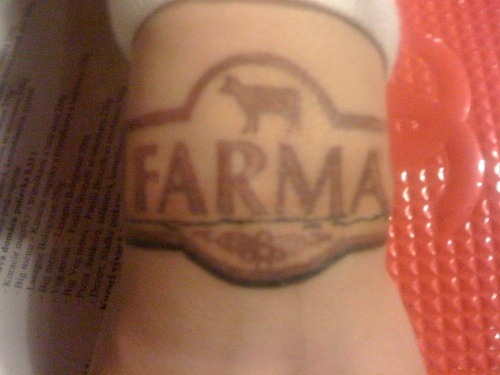 Jane Kállayovej vraj Farma dala  veľa. Preto sa rozhodla nechať si vytetovať logo reality šou na ruku. 