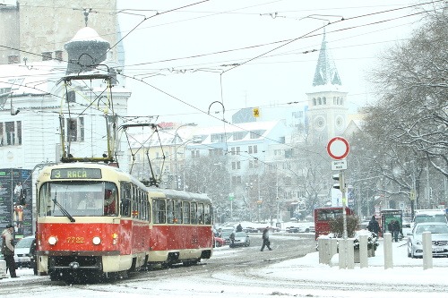 Sneh v Bratislave