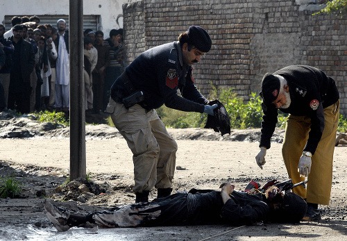 Konflikt pakistanskej polície a