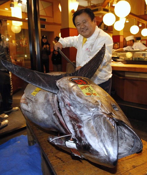 V Japonsku vydražili tuniaka