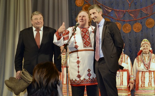 Čerstvý ruský občan Depardieu