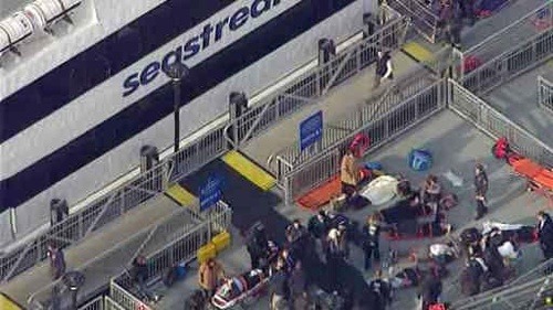 Nehoda trajektu v New