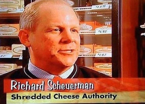 Expert na strúhaný syr.