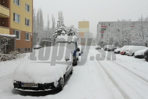 Snehová kalamita v Bratislave