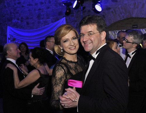Minister zahraničia Miroslav Lajčák s manželkou Jarmilou. 
