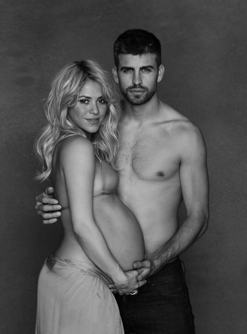 Shakira a Gerard Piqué