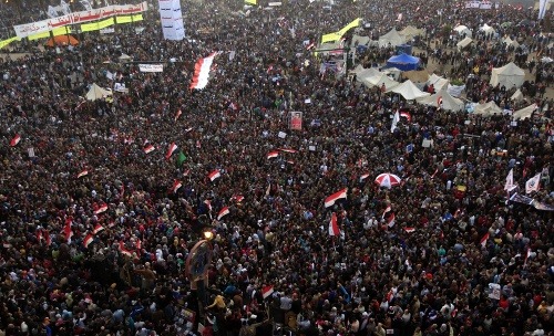 Obrovské demonštrácie v Egypte