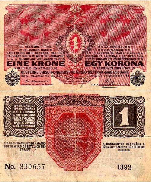 Jedna koruna (1916)