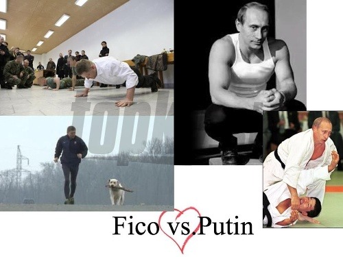 Takmer ihneď sa na internete objavilo porovnanie nášho premiéra s Putinom