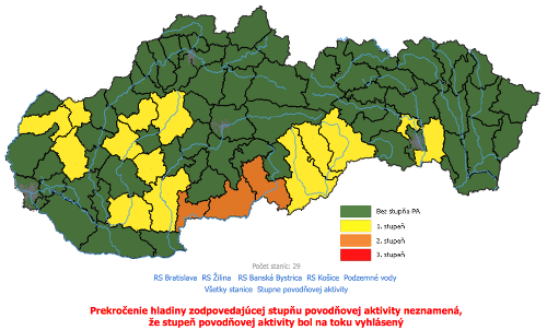 Slovensku hrozia záplavy: V