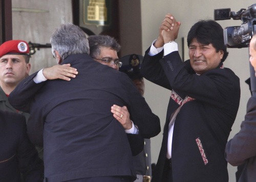 Bolívijský prezident Evo Morales.