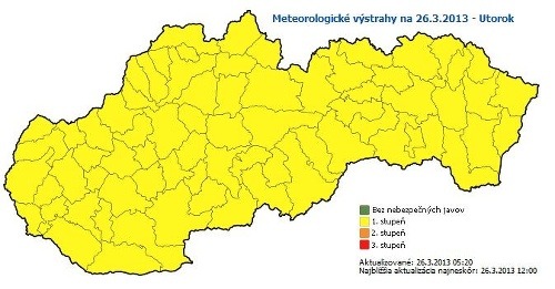 Slovensko zasiahla ďalšia snehová