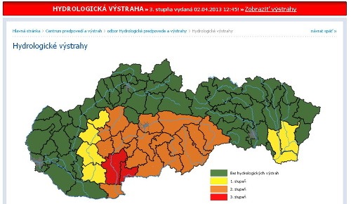 Na Slovensko večer dorazí