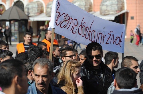 Protest Rómov nenašiel oporu
