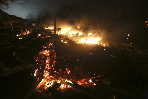 Texaská apokalypsa na fotkách