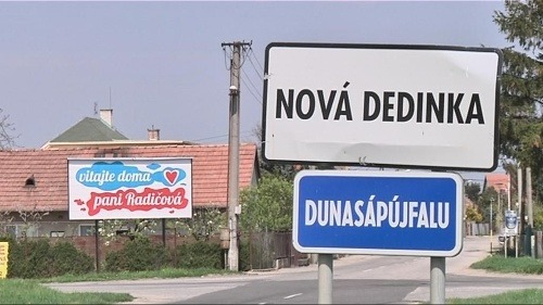 Milý billboard Radičovú nesmierne potešil.